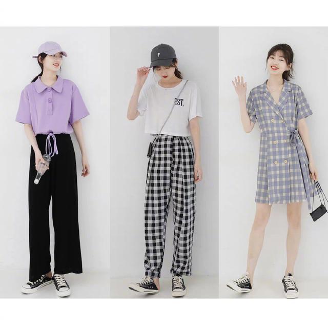 27套清爽利落的夏季穿搭显高显瘦没商量大学生跟着穿很时尚！(图9)