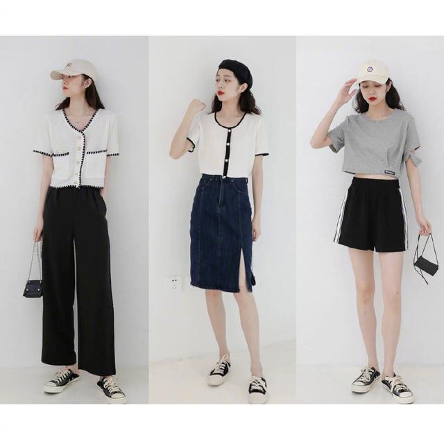 27套清爽利落的夏季穿搭显高显瘦没商量大学生跟着穿很时尚！(图8)