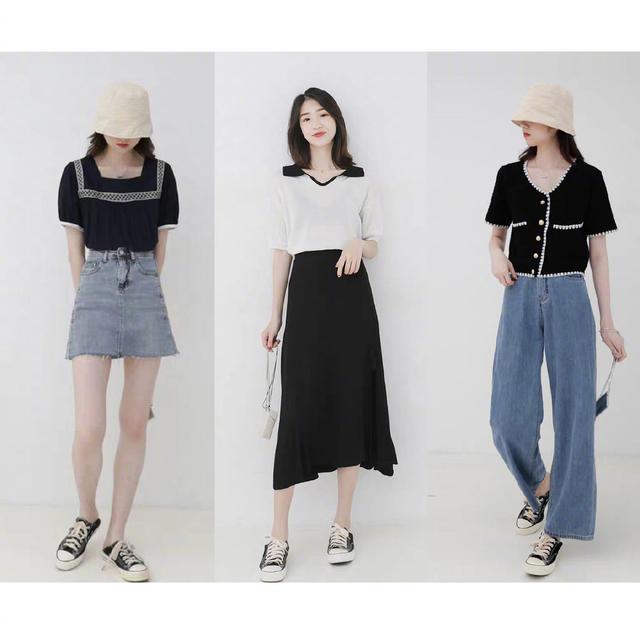 27套清爽利落的夏季穿搭显高显瘦没商量大学生跟着穿很时尚！(图7)