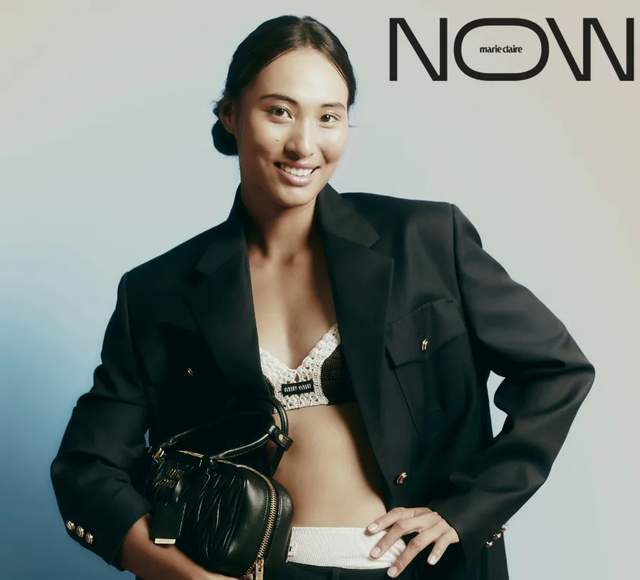 中国运动员时尚大片出圈！郑钦文有望拿下大刊封面资源超过明星(图5)