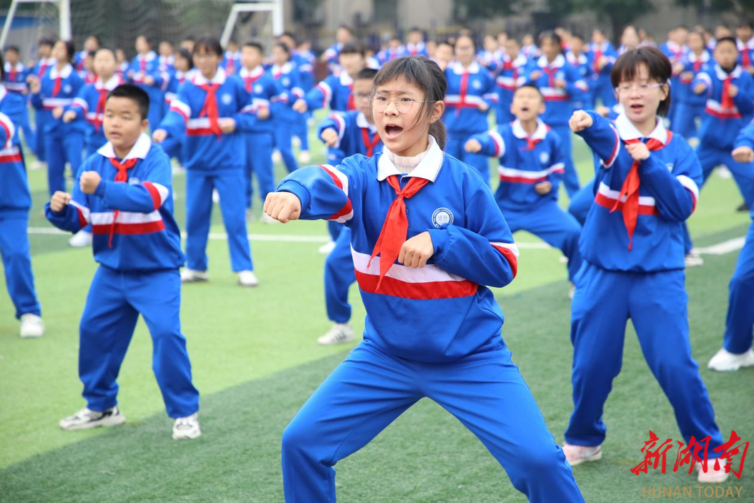 长沙市天心区雅礼外国语学校——课间15分钟掀起运动热潮(图4)