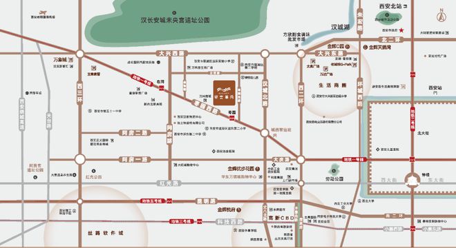 金辉望雲峯尚：西安核心区品质人居典范项目(图1)
