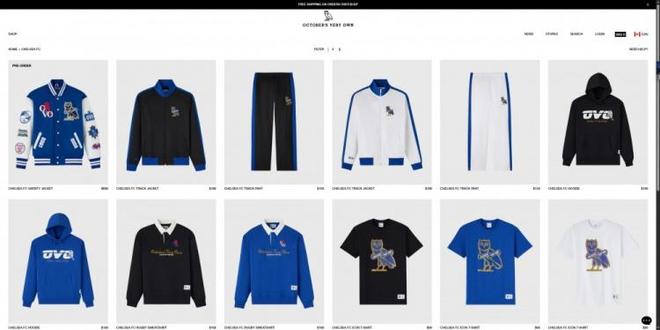 切尔西联动Drake旗下潮牌OVO发布联名服饰最贵一款夹克超6000元(图1)