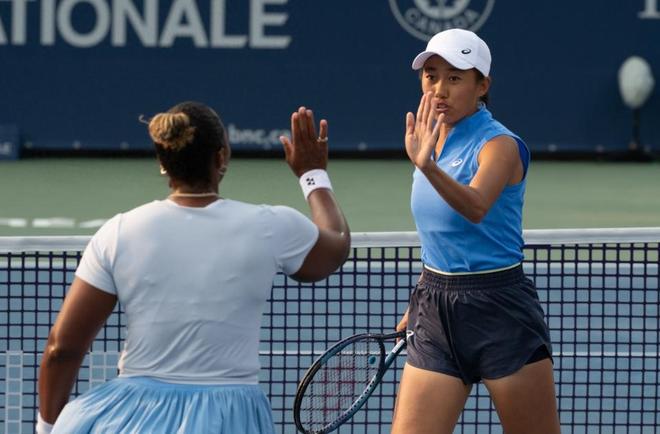 6-0“送蛋”WTA蒙特利尔站：中国金花前一姐张帅背靠背女双争冠(图5)