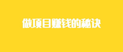 做什么项目好玩又赚钱(图1)