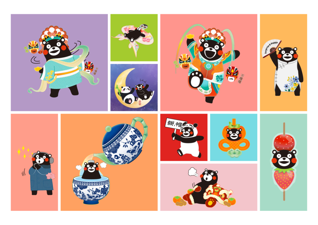 国潮图库、航线联动、电子卡牌熊本熊15周年还有哪些授权新玩法？(图2)