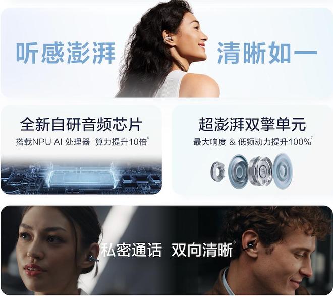 从秀场到通勤！华为FreeClip2耳夹耳机佩戴舒适耳畔时尚密码(图4)