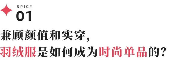 性能是标配羽绒服卷向「时尚单品」｜消费观察(图4)
