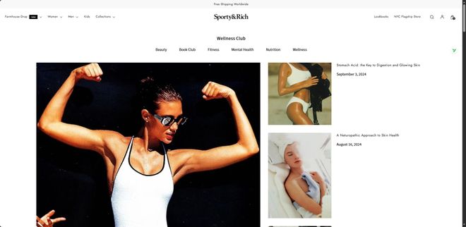 借三叶草联名出圈的SportyRich终于在中国开店了(图10)