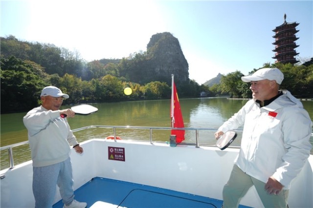 挥拍桂林山水间：中国匹克球巡回赛如何做实「跟着赛事去旅行」？(图7)
